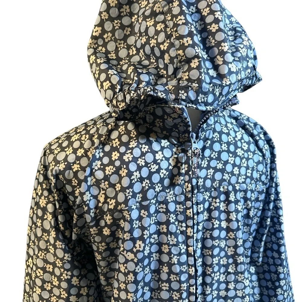 Lands' End Kids Blue Floral Jacket